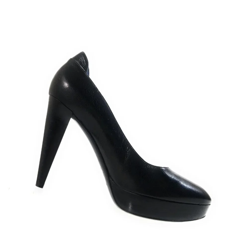 Sergio Rossi Women Platform Heel Pumps Size 39.5